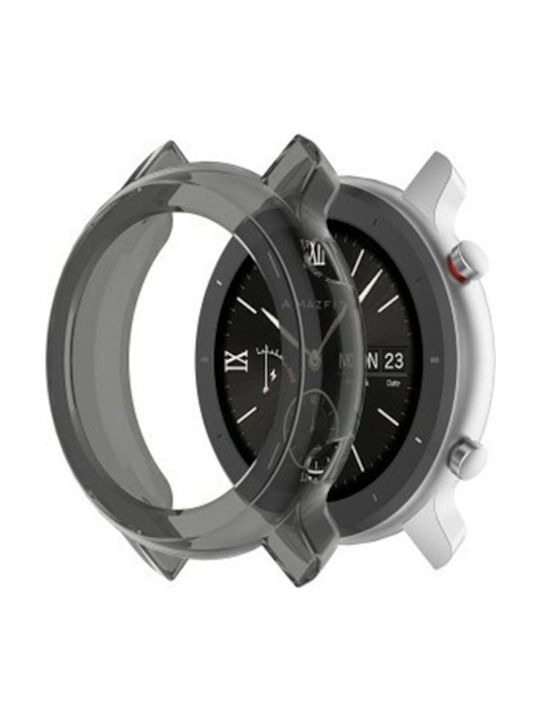 Silicone Case in Black color for Amazfit GTR 42mm Silicone Case in Black color for Amazfit GTR 42mm