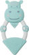 Cheeky Chompers Ιπποπόταμος Teether made of Silicone for 0 m+ 1pcs