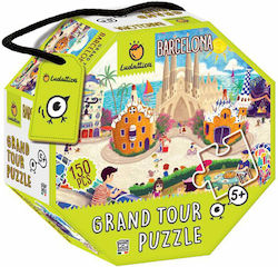 Παιδικό Puzzle Barcelona Grand Tour για 5+ Ετών 150pcs Ludattica