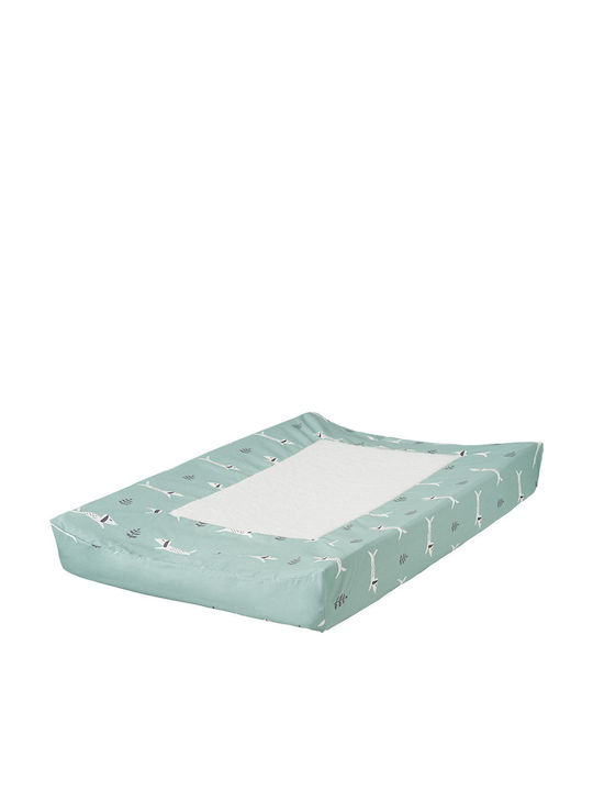 Fresk Capac pentru Schimbarea Bebelușului Dachsy din Material Textil Verde 44x68cm