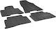 Gledring Σετ Μπροστινά και Πίσω Πατάκια 4τμχ για Hyundai Tucson 2015-2019 Μαύρα
