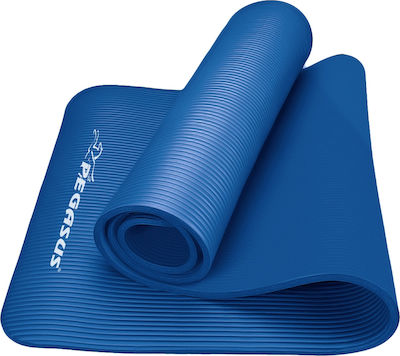 Pegasus Fitnessmatte Yoga/Pilates Blau (183x61x1cm)