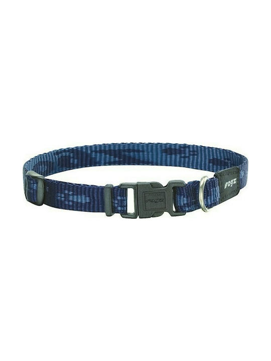 Rogz Alpinist Hundehalsband in Blau Farbe Großes Halsband