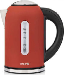 HKoenig BOE54 1.7Es mit Leistung 2200W Rot