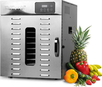 WARTMAN Gewerblicher Lebensmittel-Trockner & Dehydrator für 12 Schalen 1000W 57x47x58cm