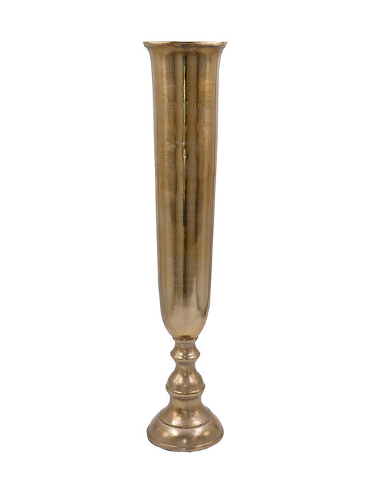 InTheBox Decorative Vase Gold 13x13x65cm