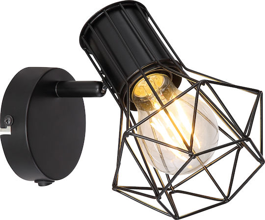 Globo Lighting Priska Leuchte Wand Schwarz