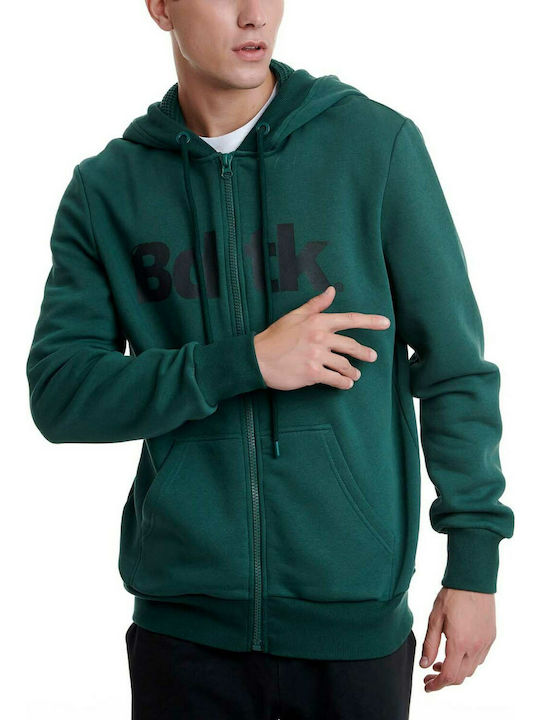 BodyTalk Herren Sweatshirt Jacke mit Kapuze und Taschen Lizard