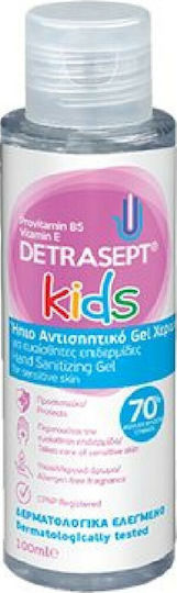 Delopoulos Detrasept Kids Desinfektionsmittel Gel für Hände 100ml