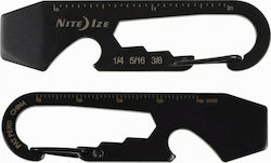 Niteize Doohickey Schlüsselwerkzeug Schwarz