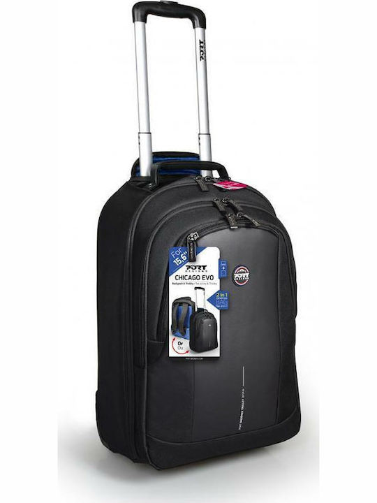 Port Designs Chicago Evo 15.6" Laptop Bag with Casters Black