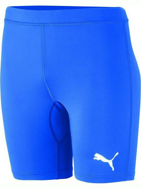 PUMA Liga Baselayer Damen Thermo Shorts Blau