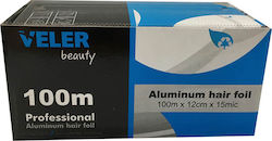 Veler Aluminum Foil Αλουμινόχαρτο Κομμωτηρίου 100m