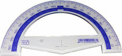 PROTRACTOR 15CM 180 DEGREES