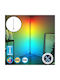 GloboStar LED Floor Lamp H150cm. with RGBW Light 150lm Black