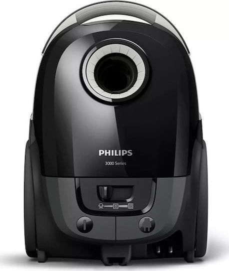 Philips 3000 Series Vacuum Cleaner 900W Bagged 3lt Black