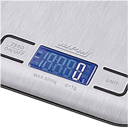 MPM Digital Kitchen Scale 1gr/5kg Silver