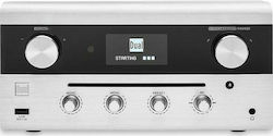 Dual Ηχοσύστημα 20W με CD Player, WiFi και Bluetooth Weiß