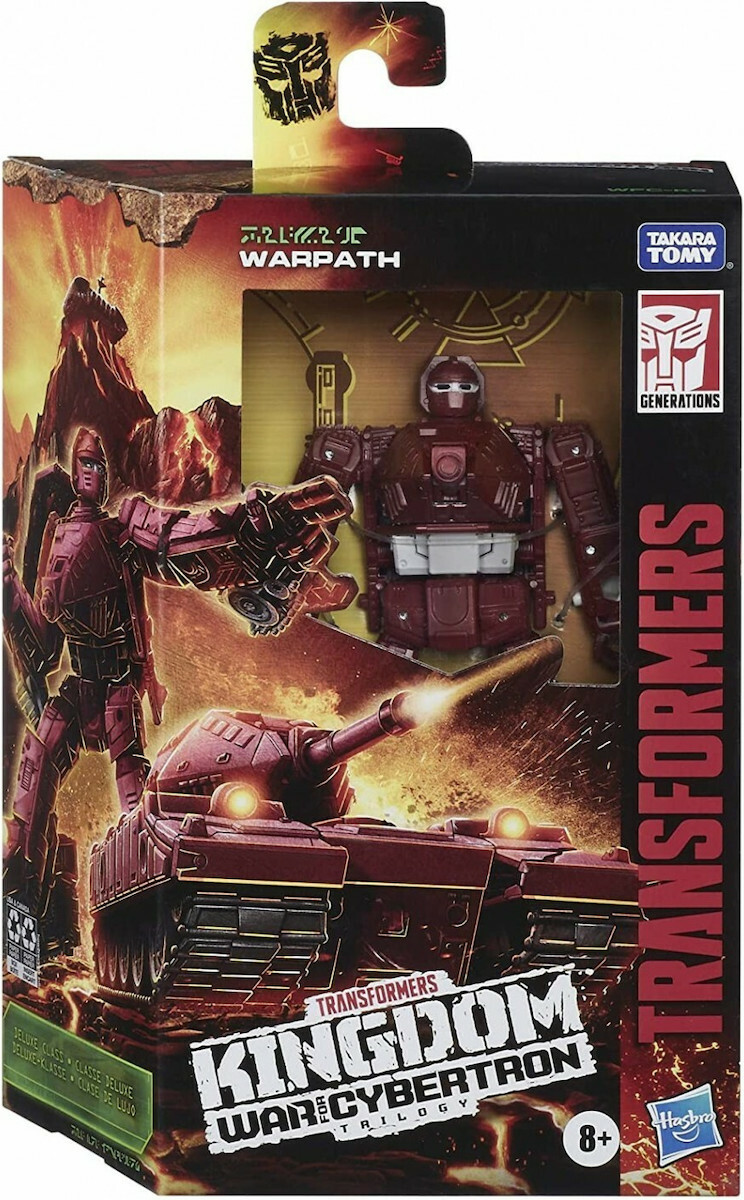 Transformers Generations War For Cybertron Kingdom Deluxe Warpath 2021 F0671 για 8 Ετών 14εκ 0651