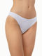 Invisible Βαμβακερά Women's Slip 3Pack White