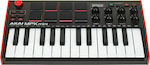 Akai Midi Keyboard MPK Mini MK3 με 25 Πλήκτρα σε Μαύρο Χρώμα