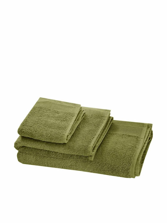 Marwa Facecloth 50x90cm Haki Weight 530gr/m²