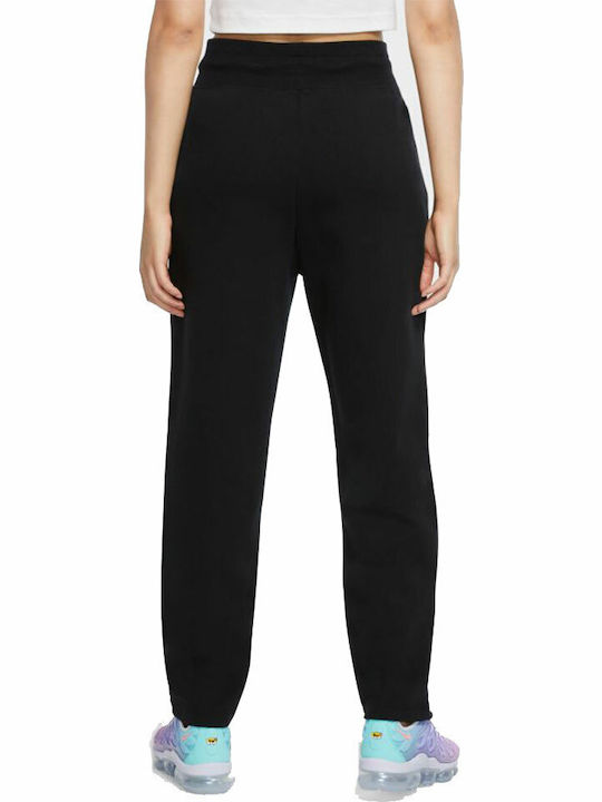 Nike Sportswear Tech Παντελόνι Γυναικείας Φόρμας Μαύρο Fleece