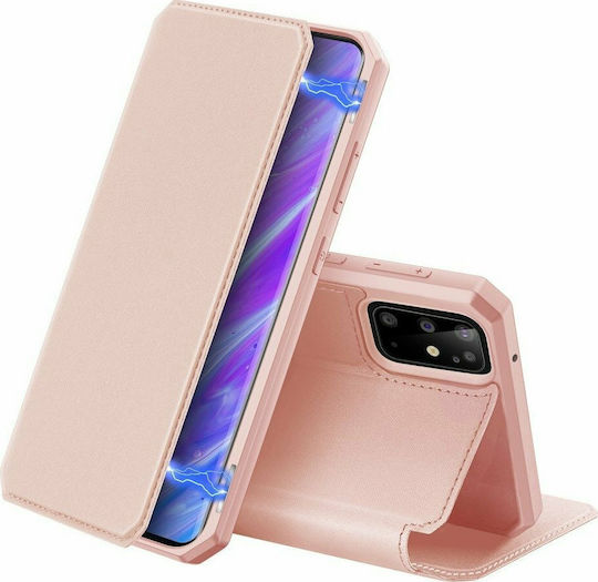 Dux Ducis Skin X Book Δερματίνης Ροζ (Galaxy S20)