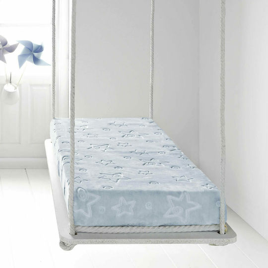 Piel SA Κουβέρτα Κούνιας 6627 Star 110x140εκ.