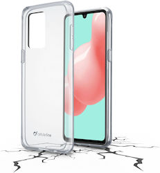 Cellular Line Clear Duo Umschlag Rückseite Kunststoff Transparent (Galaxy A41) CLEARDUOGALA41T