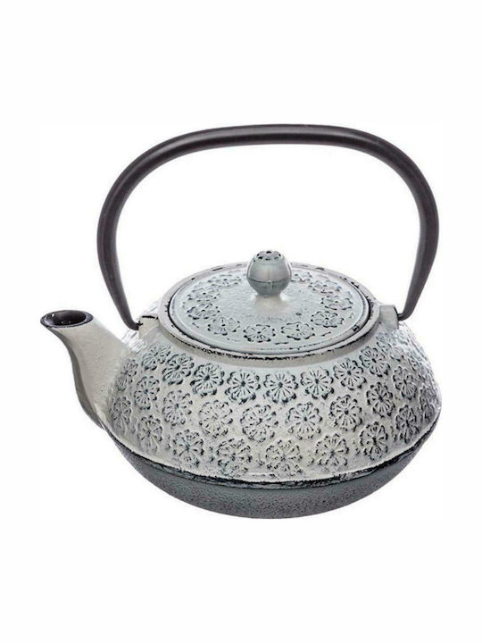 Atmosphera Teapot Cast Iron Grey 1000ml