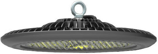 Atman Commercial Bell Light 100W Cool White 12500lm with Built-in LED Black Ø32xH3cm