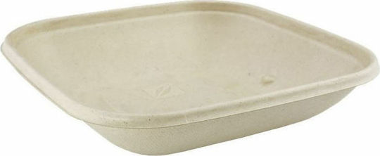 Sabert Set de 50 Boluri Containere alimentare din trestie de zahăr 17x17x3cm 500 ml