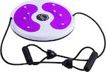 Balance Disc Rotating Purple Height 3cm with Diameter 28cm