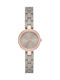 DKNY City Link Watch with Gray Metal Bracelet