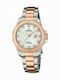 Festina Ceas de Damă cu Rose Gold Brățară Metalică