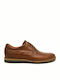 Damiani Men's Anatomic Leather Casual Shoes Brown