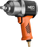 Neo Tools 14-002 Αερόκλειδο 1/2" με Μέγιστη Ροπή 138kgm