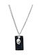 Men's steel pendant Season 26111 Silver