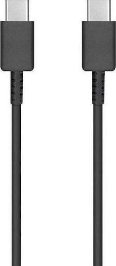 Samsung USB 3.0 Cable USB-C male - USB-C Μαύρο 1m EP-DN970CBE Bulk