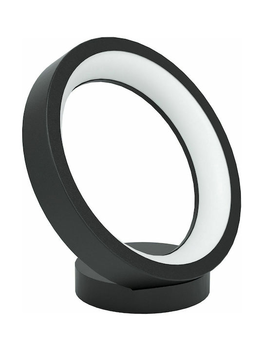 Eglo Marghera-c Bluetooth Επιτραπέζιο Διακοσμητικό Φωτιστικό με Φωτισμό RGB LED Μπαταρίας σε Μαύρο Χρώμα