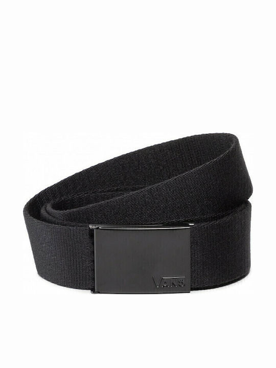 Depster Web Wide Men's Belt Fabric Webbing Belt Black