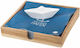 Raeder Boat Serviettenhalter Braun 18x18cm 0012960