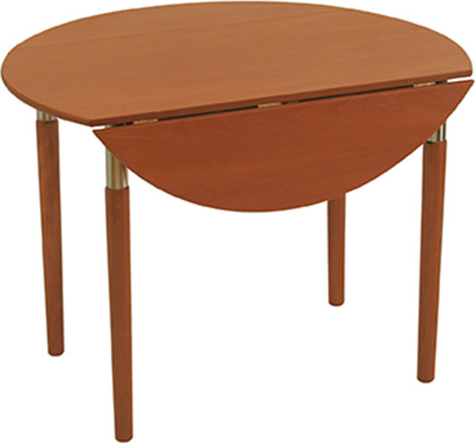 Tina Round Kitchen Table Extendable Cherry