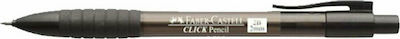 Faber-Castell Click Mechanical Pencil for Drawing with Sharpener Black 132899