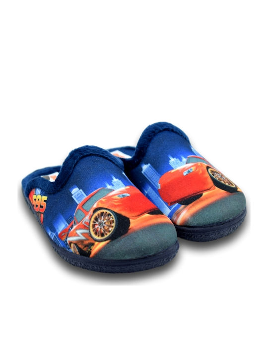 Adam's Shoes Παιδικές Παντόφλες Μπλε Παντόφλες Mc Queen