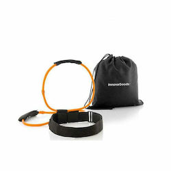 InnovaGoods Bänder für das Training mit Griffen Set 2Stück Orange mit Trainingsanleitung Bootrainer