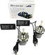 Mover Samsung Lamps Car Truck LED Kit F3 H4 LED 6500K Cold White 24V 26W 2pcs