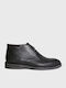 Leder Schwarz Herrenstiefel Anatomisch