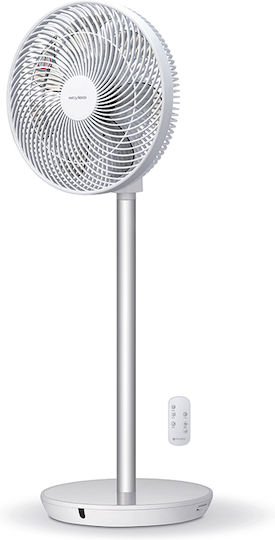 Stylies Tukan Fan Pedestal 25W Diameter 40cm White